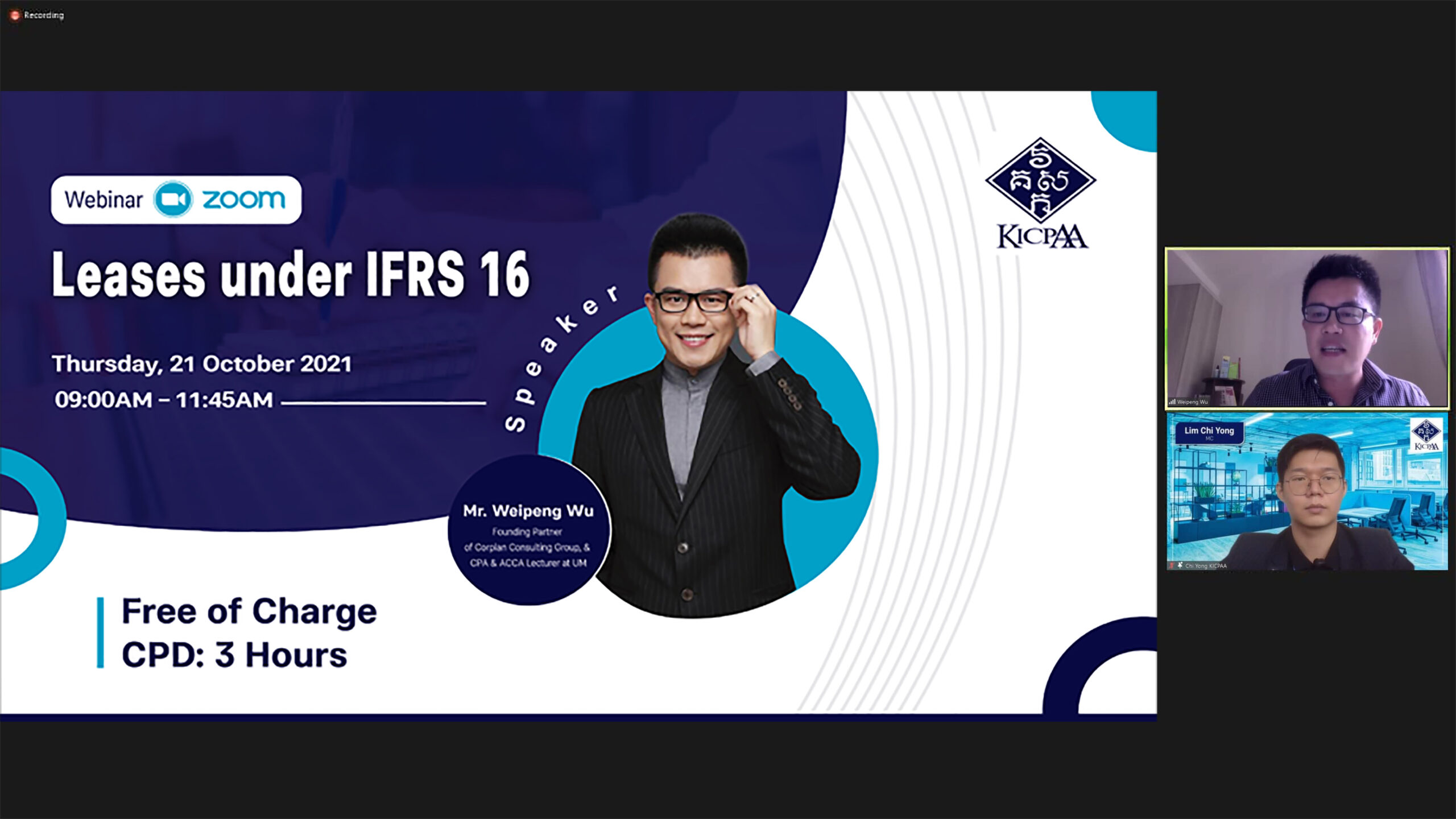 Webinar On “Leases Under IFRS 16” - KICPAA